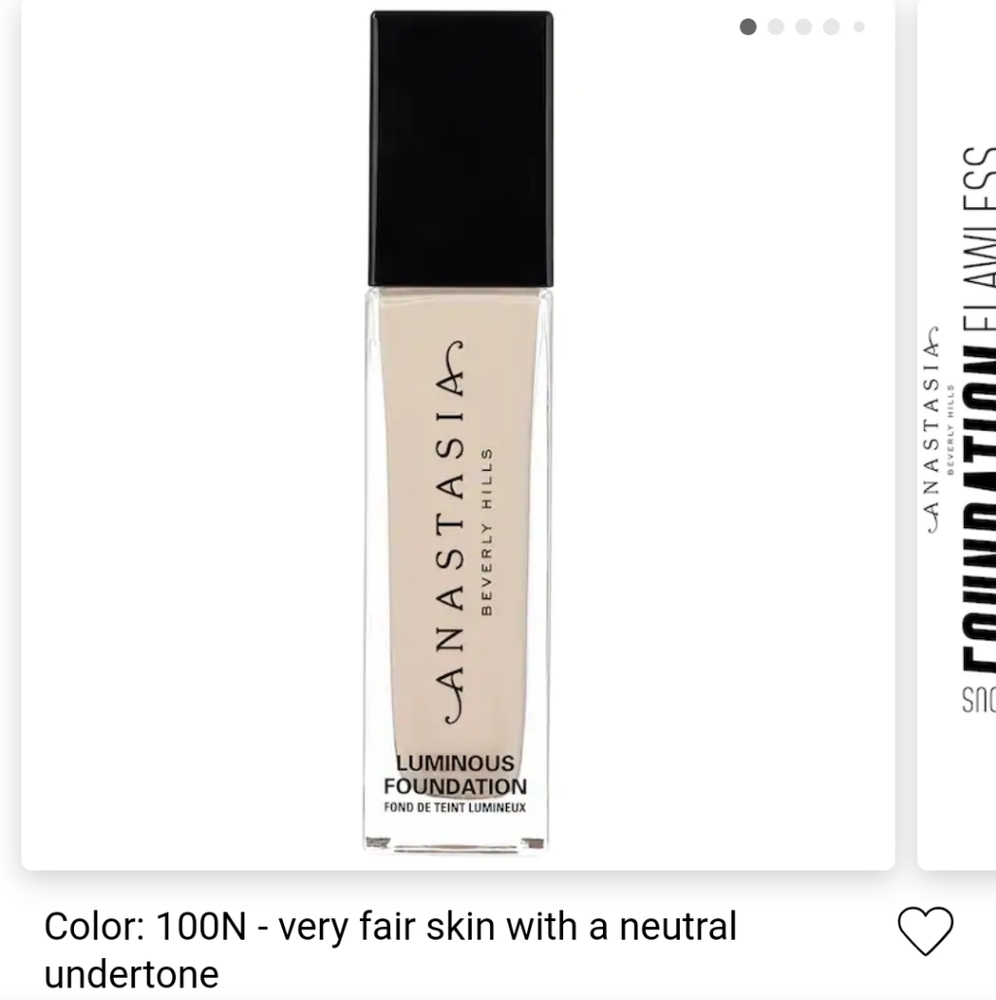 100 N Luminous Foundation